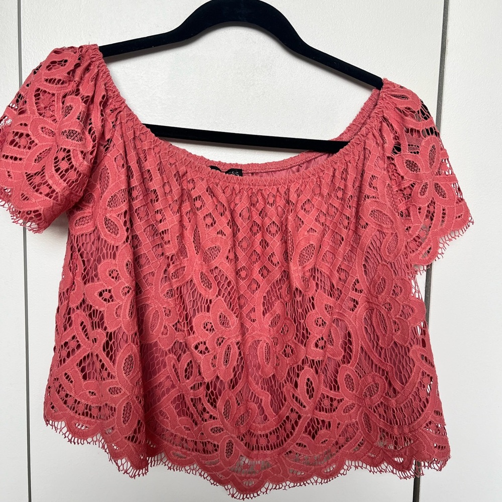 Express off the shoulder top